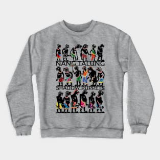 Nang Talung Shadow Puppets Crewneck Sweatshirt